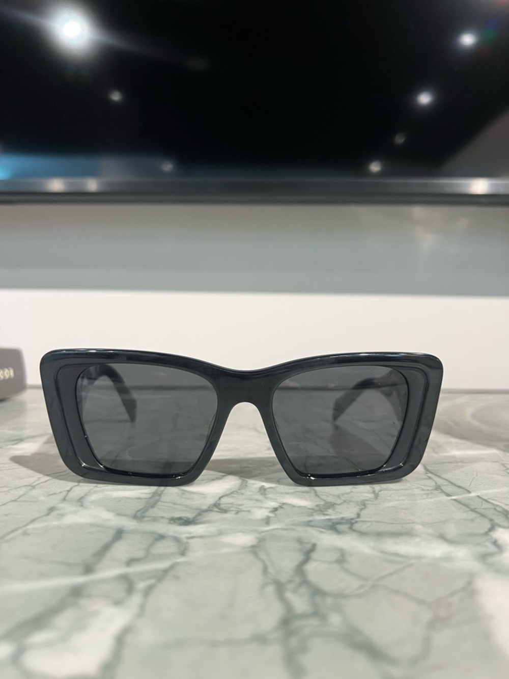 Prada Black Oversized Square Sunglasses - Picture 5 of 8
